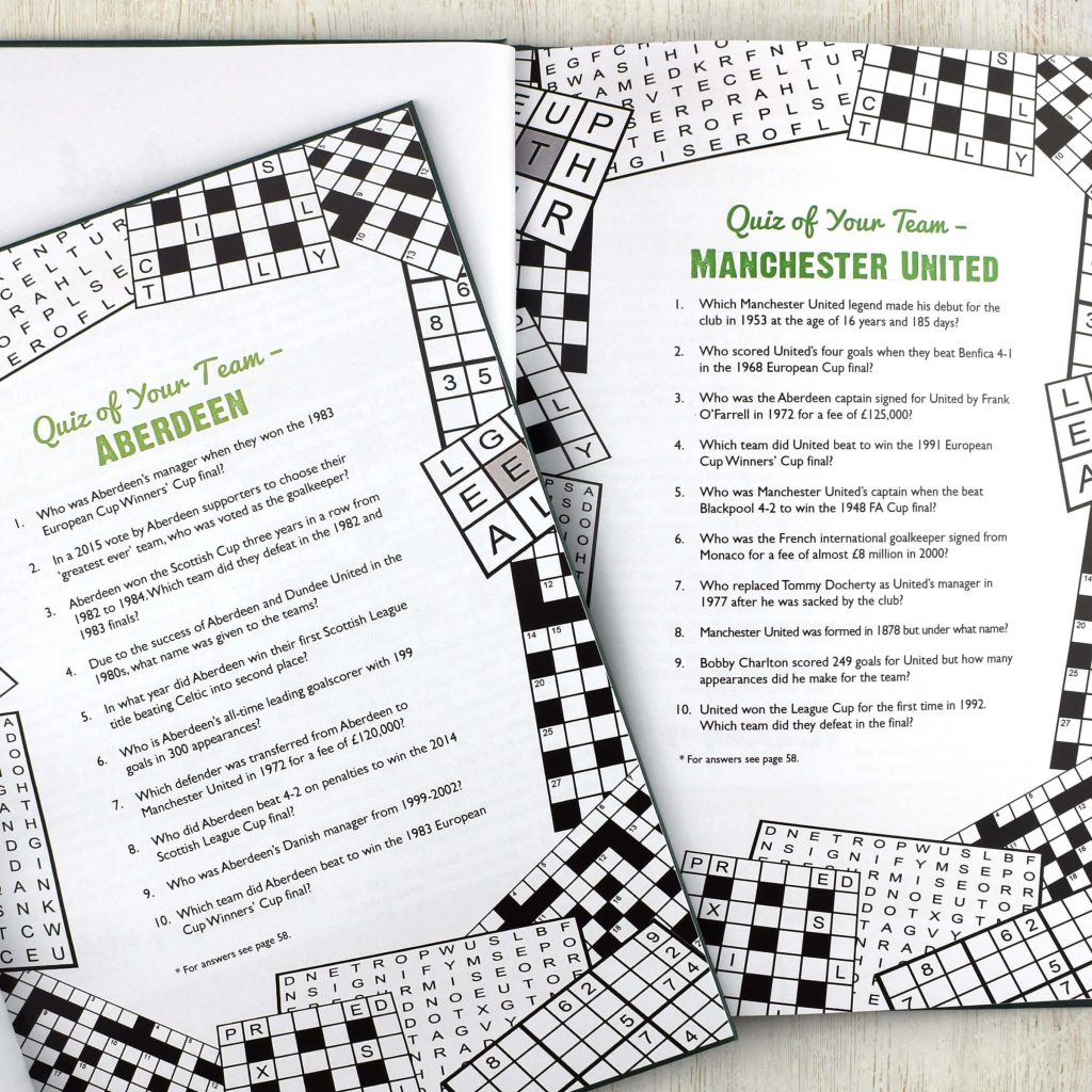 Football Quiz Book The Content BureauThe Content Bureau